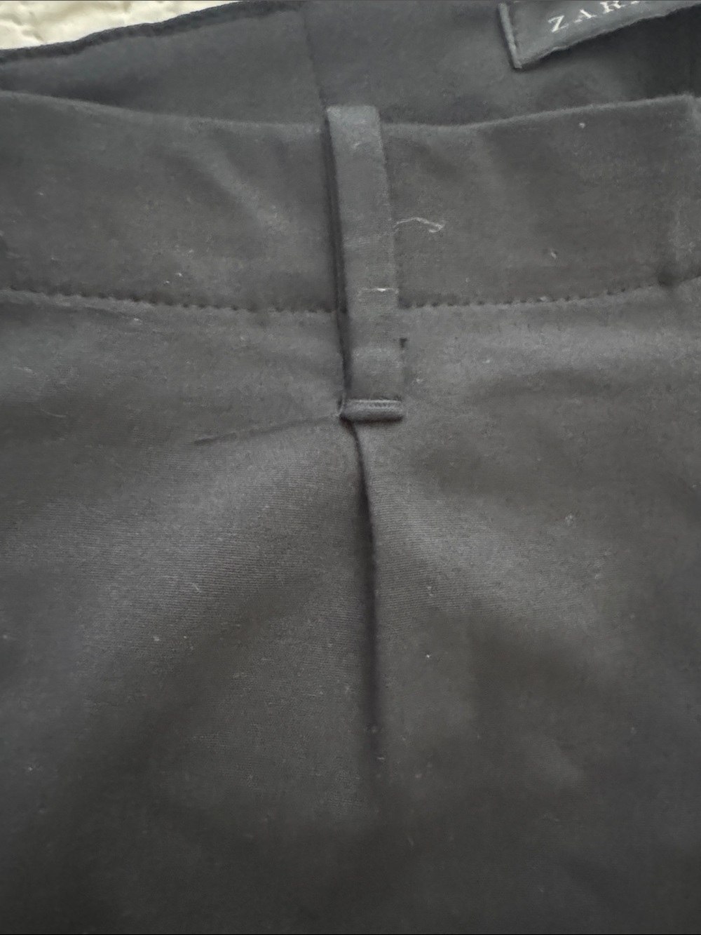 Men's Black Dress Pants - Classic Slim Fit- Zara Man - Picture 5 of 6